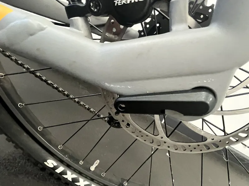 EX DISPLAY Haibike HardSeven 4 400wh Electric Mountain Bike Large 2022 in Cool Grey-3